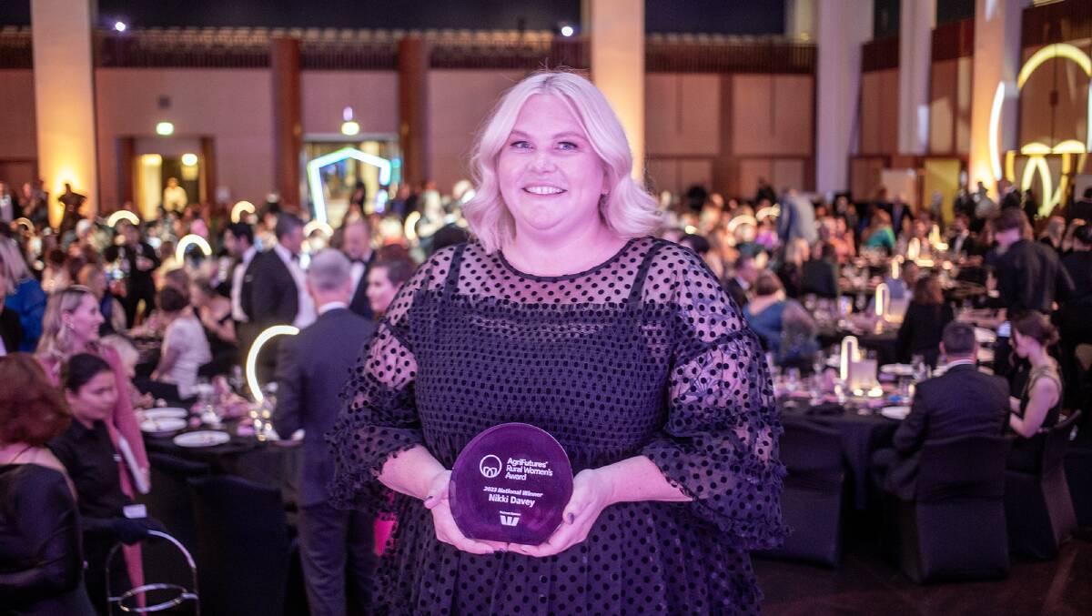 The 2023 Rural Woman of the Year Nikki Davey. Picture by Kelly Butterworth.
