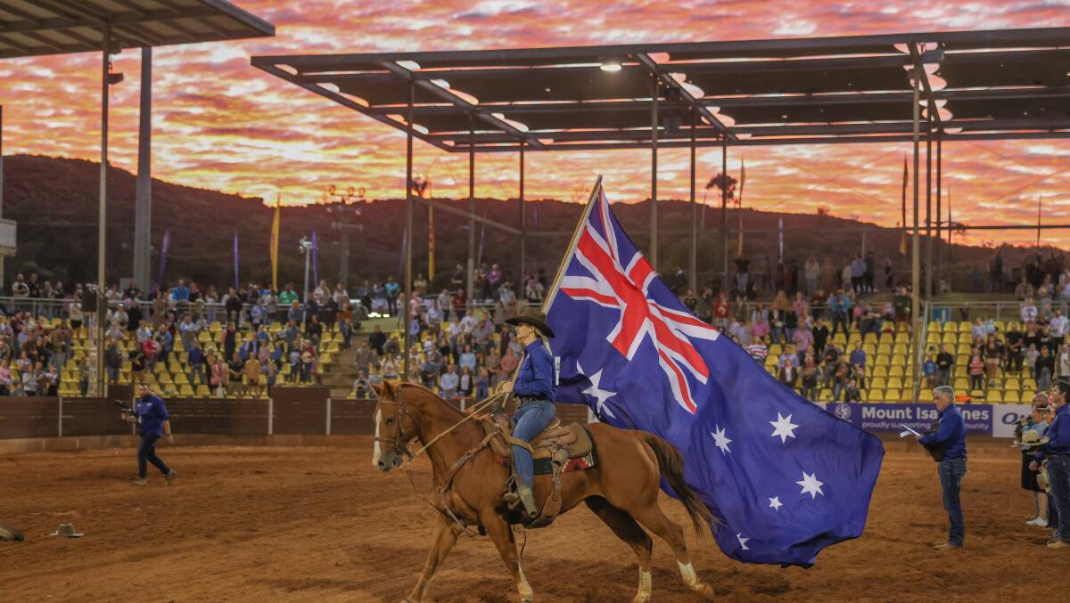 Buchanan Park played host to the inaugural Road to Rodeo Mount Isa on Sunday. Picture supplied.