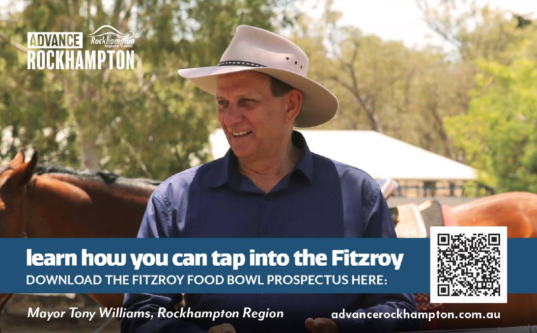 Rockhampton Regional Council mayor Tony Williams, said council's new prospectus sets out the significant opportunities available through the Fitzroy Food Bowl and what the Rockhampton region has to offer. Picture supplied
