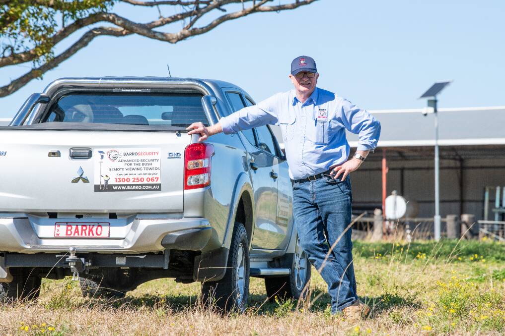 Barko Security wants to provide landowners with the best possible technology, which not only protects their land, but allows them to stay connected to their farms while they are away. Picture supplied