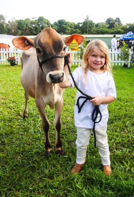 Baylee Bevan, Bevandale Family Farming, finished second in the junior paraders competition. Photo by Lea Coghlan