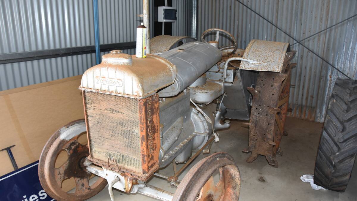 One of the oldest Ford Tractors in the Blundell collection. Picture Phil Brandel. 