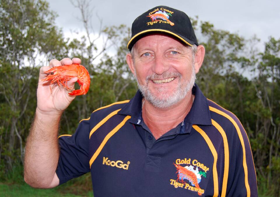 Prawn farmer, Nick Moore, has been recognised for his work in the aquaculture industry with an AM. Picture supplied