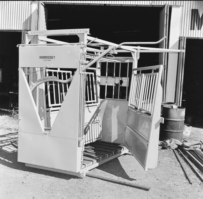 Morrisey & Co has been at the forefront of Australian cattle crush development with the original Morrissey Cattle Crush in the 1960s. Picture supplied