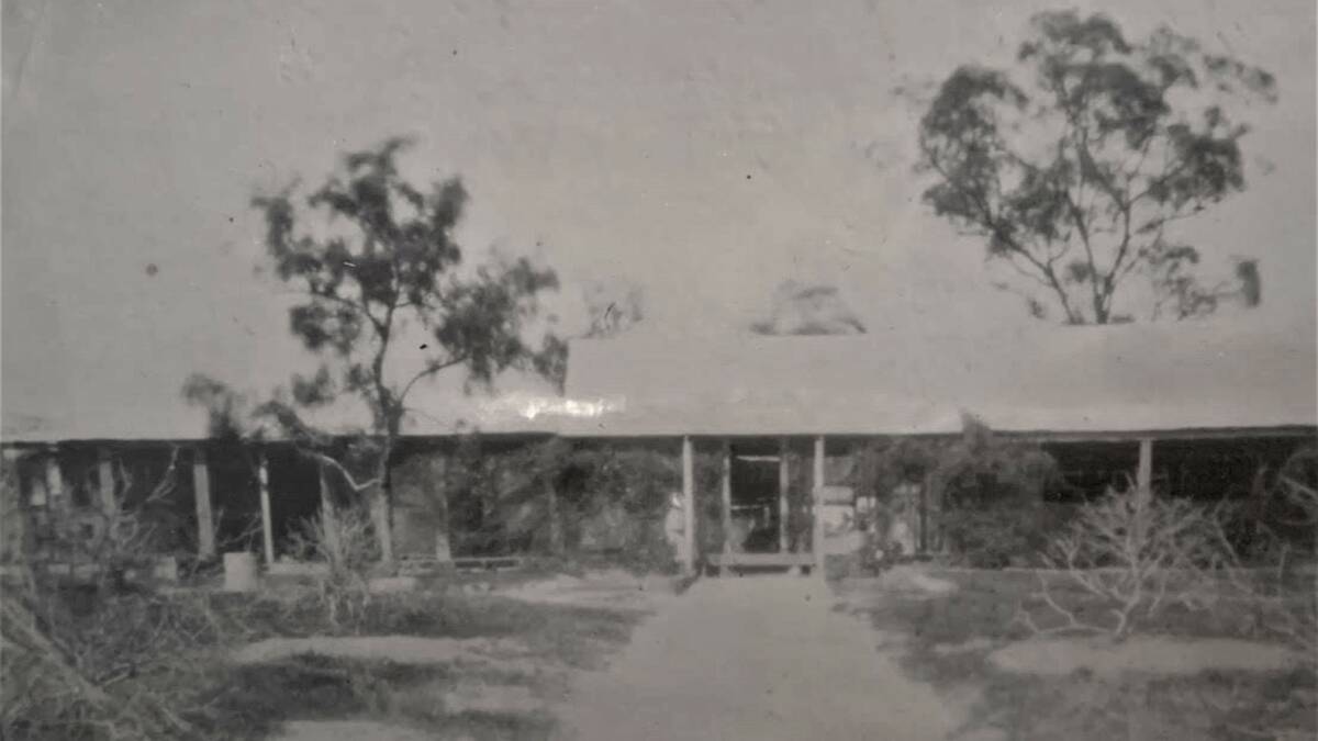 The old Reedy Springs homestead that Keda Anning grew up in.