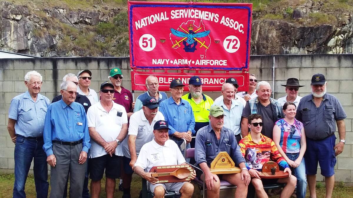 2023 NSAA FNQ Inter-Branch Rifle Tinaroo shoot contestants. Picture supplied.