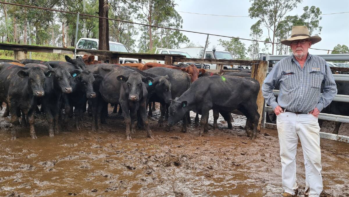 Tellebang Station manager Bernie Frawley, who sold steers for 658c/kg at 144kg returning $951/hd, and also sold heifers for 600c/kg at 139kg to return $838/hd.