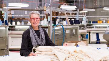 Silver Fleece owner Cathy Burton. The business was placed in administration in June. Picture supplied