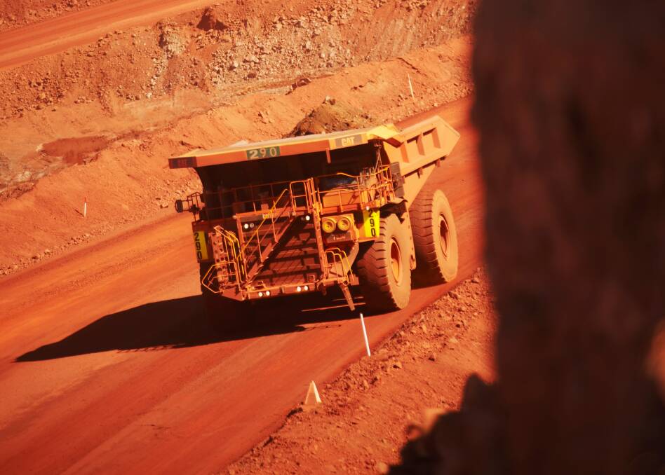BHP's Western Australia Iron Ore company is one of the worlds largest suppliers of iron ore. Picture supplied by BHP 
