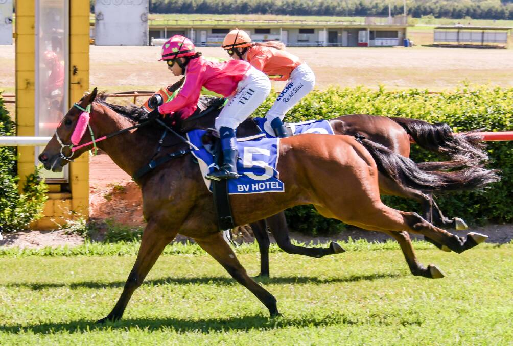 Isabella Teh travels frequently between Mackay and Cairns for races. Photo supplied by Racing Queensland.