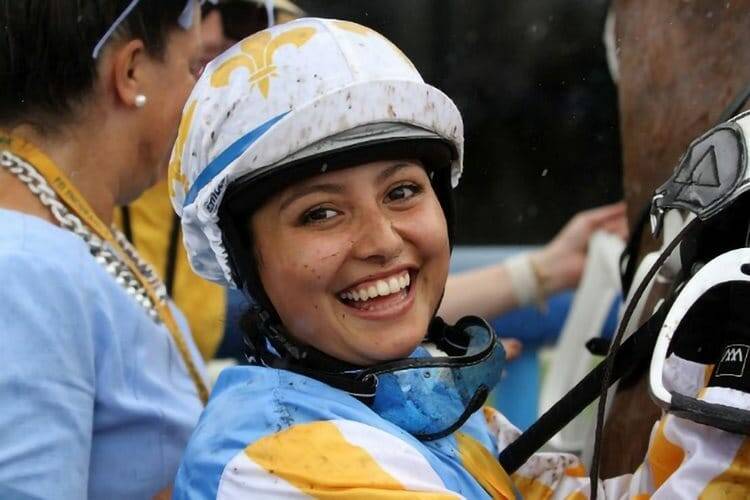 Townsville based jockey apprentice Isabella Teh claimed all five races at Stamford on July 1.
Photo supplied by Racing Queensland.