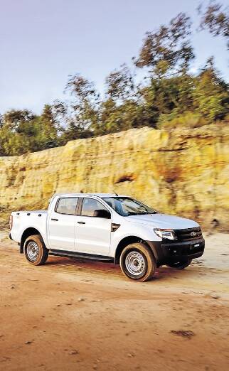 The Ford Ranger led Australian new car sales in May. File picture