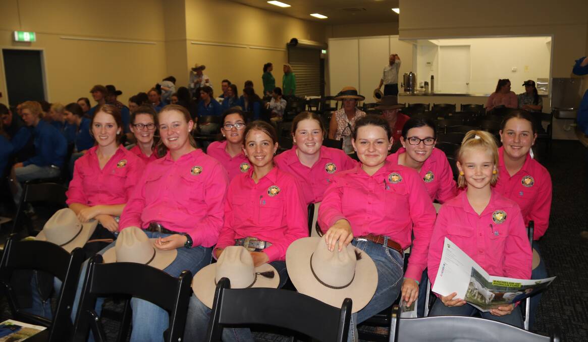 Pathways: Students from the Girls Grammar School in Rockhampton were among those that attended the CQUniversity Agricultural Education Seminar at Beef Australia 2018.