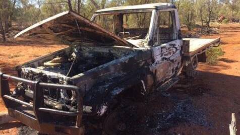 RURAL CRIME: Queensland police recovered a 2013 Toyota LandCruiser ute from an Inglewood property. 